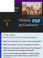 Icroeconomics: Thinking Like An Economist