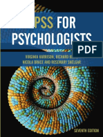 Richard Kemp - Rosemary Snelgar - Nicola Brace - Virginia Harrison - SPSS For Psychologists (2021)