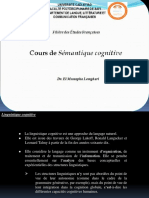 Lemghari. Cours Sémantique Cognitive S6