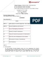 Supreme Court Guidelines on Maintenance Issues