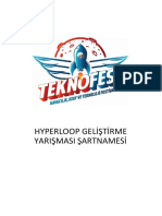 Hyperloop Geliştirme Yarişmasi Şartnamesi