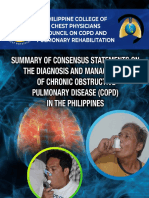 Summary of Consensus Statements On The Diagnosis and Management of COPD in The Philippines