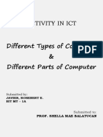 Parts of A Computer and Their Functions