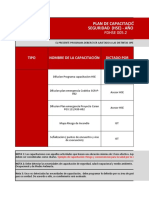 Programa de Capacitacion HSE