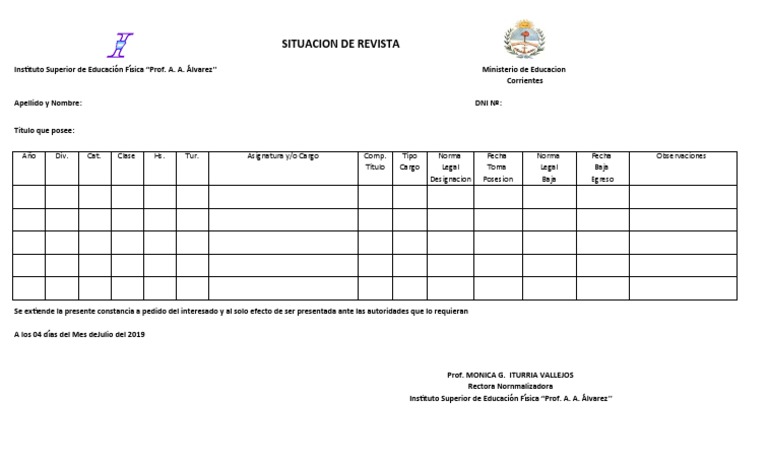 Modelo de FORMATO S. de Revista | PDF