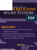 Understanding Religions Through History and Beliefs
