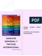 Garantía Individual y Tratado Internacional