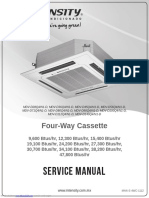 Service Manual: Four-Way Cassette