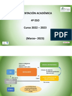 Orientación Académica 4º ESO Curso 2022 - 2023 (Marzo - 2023)