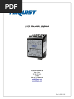 User Manual Lqt40A: Tillquist Group Ab