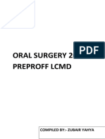 Oral Surgery Preproff LCMD Papers