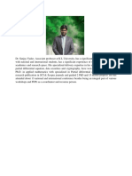 Dr. Sanjay Yadav's Partial Differential Equations Course