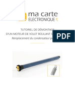 Notice Remplacement Condensateur Permanent Moteur Volet Roulant Somfy Simu