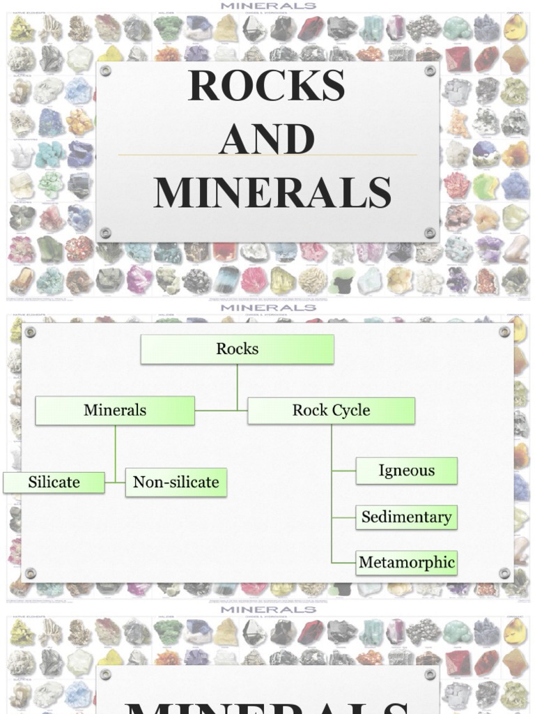 Understanding Minerals and Their Properties | PDF | Minerals | Chemical ...