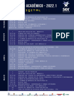 Calendário Acadêmico - 2022.1: Digital