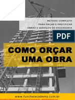 Ebook - Como Orçar Uma Obra - v0821