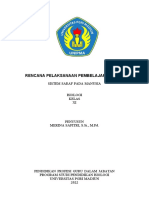 Rencana Pelaksanaan Pembelajaran (RPP) : Sistem Saraf Pada Manusia Biologi Kelas XI