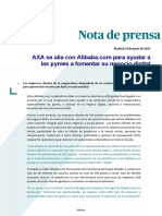 Nota de Prensa AXA Alibaba Com 1655496483