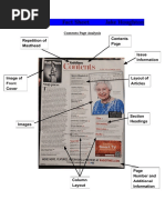 Content Page Analysis