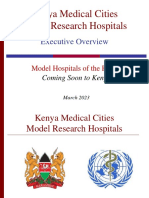 Kenya Medical Cities – Model Research Hospitals Executive Overview
