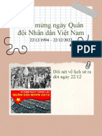 Chào mừng ngày Quân đội Nhân dân Việt Nam
