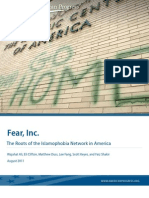 Download Fear Inc The Roots of the Islamophobia Network in America by Center for American Progress SN63489887 doc pdf