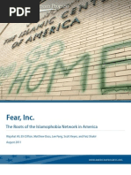 Download Fear Inc The Roots of the Islamophobia Network in America by Center for American Progress SN63489887 doc pdf