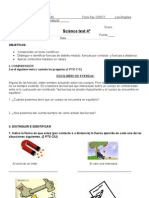 Prueba Fuerzas 4to