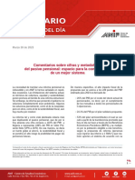 Comentarios Sobre Cifras y Metodologia Del Pasivo Pensional Espacio para La Construccion de Un Mejor Sistema