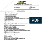 Sistema tampão e metabolismo