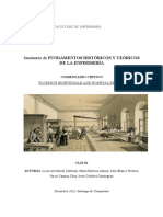 Seminario de Fundamentos Históricos Y Teóricos: de La Enfermería