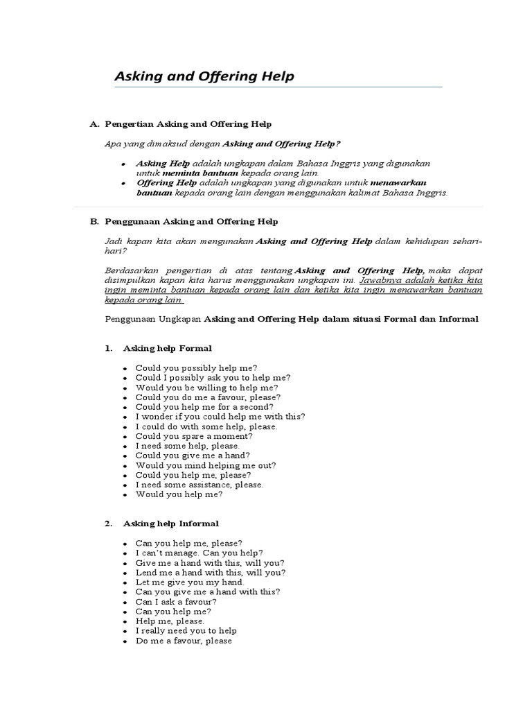 Xii Offering Help | PDF | Food And Drink | Foods