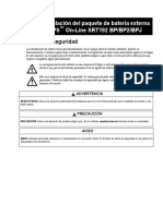 Guía de Instalación Del Paquete de Batería Externa Del Smart-UPS On-Line SRT192 BP/BP2/BPJ