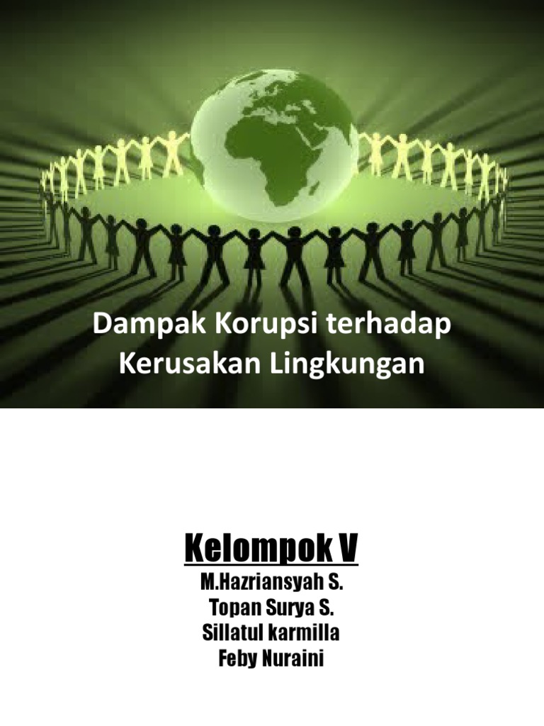 Dampak korupsi pada lingkungan laut nelayan kecil