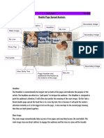 Double Page Spread Analysis