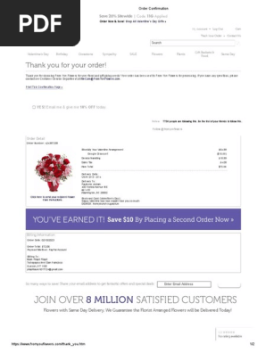 Order Confirmation