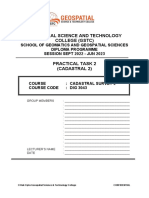 Geospatial Science and Technology College (GSTC)