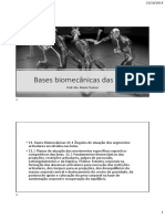 Bases biomecânicas das lutas