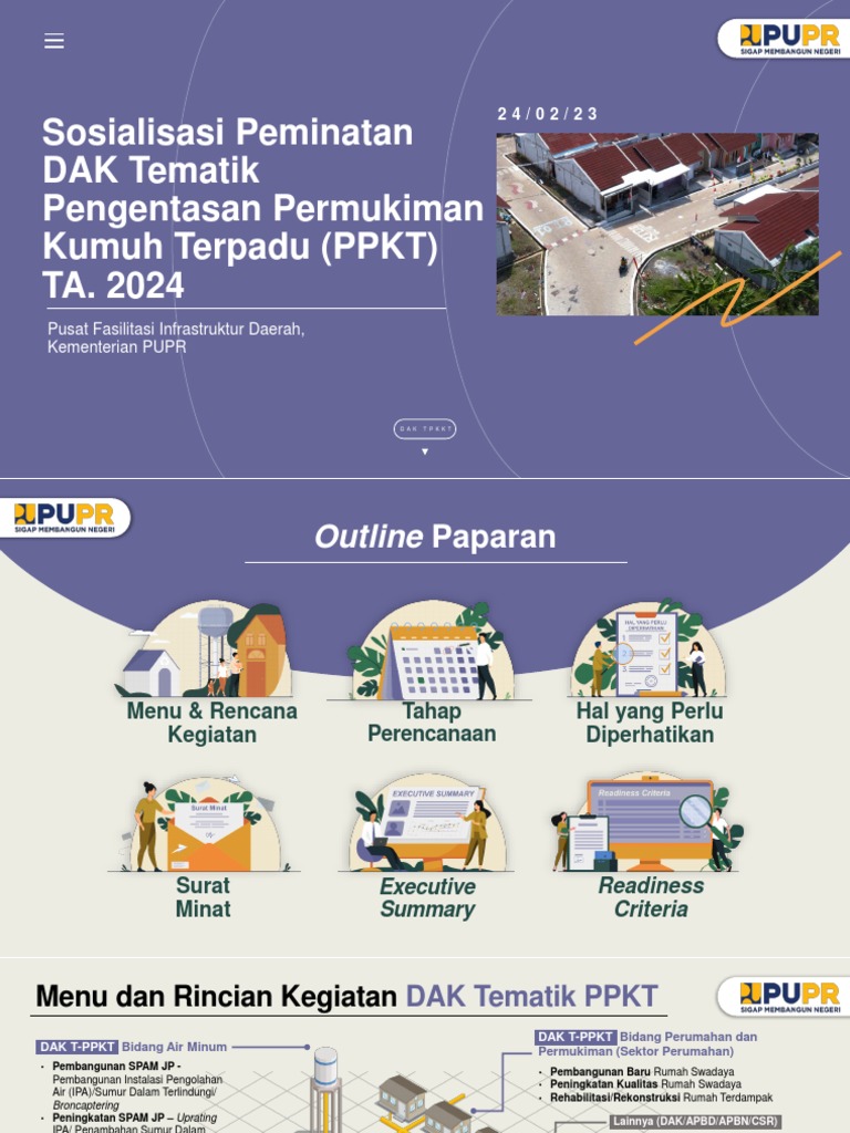 DAK Tematik PPKT 2024: Panduan Sosialisasi | PDF | Sains & Matematika ...