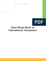 Case Study Book On International Transaction