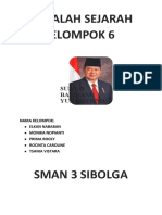 Makalah Sejarah Kelompok 6: Susilo Bambang Yudhoyono