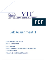 Lab 1 Report - Parallel Computing