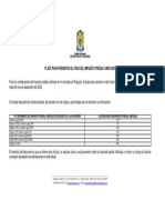 Calendario Impuesto Predial