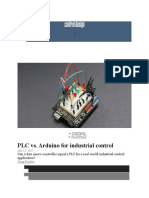 PLC vs. Arduino For Industrial Control