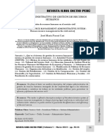 Sistema Administrativo de Gestión de Recursos Humanos - Autor José María Pacori Cari