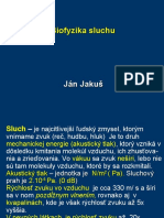 Biofyzika Sluchu