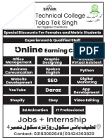 Spark Technical College of Toba Tek Singh: Online