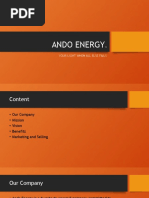 Ando Energy: Your Light When All Else Fails