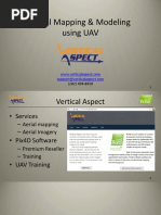 UAV Mapping Modeling Overview Vertical Aspect Presentation