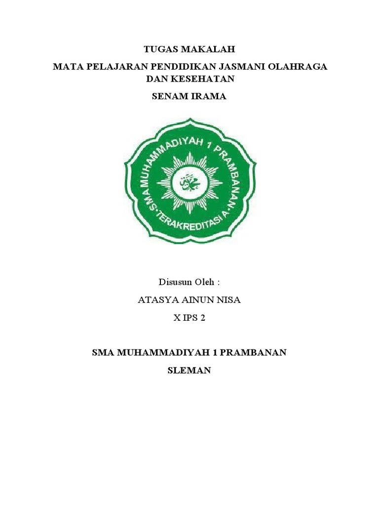 Makalah Senam Irama | PDF